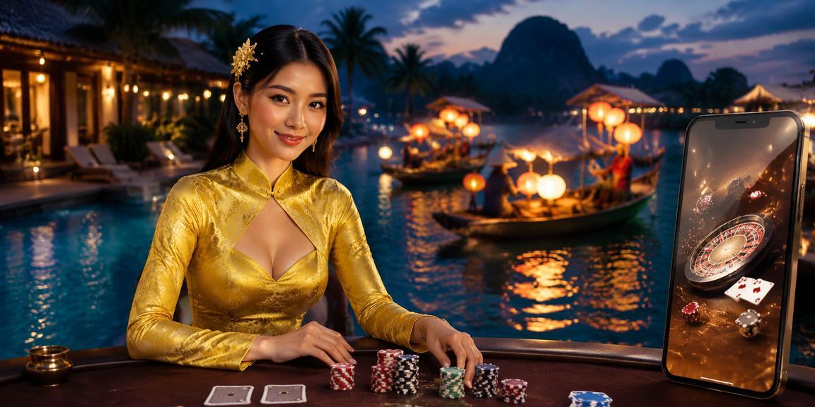 Không gian giải trí casino phong cách truyền thống ở Nha Trang